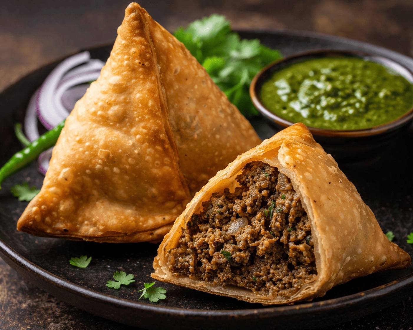 Non-veg Samosas